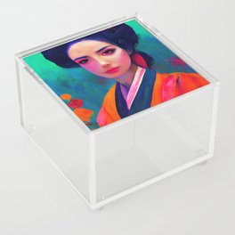 Geisha, Portrait Acrylic Box