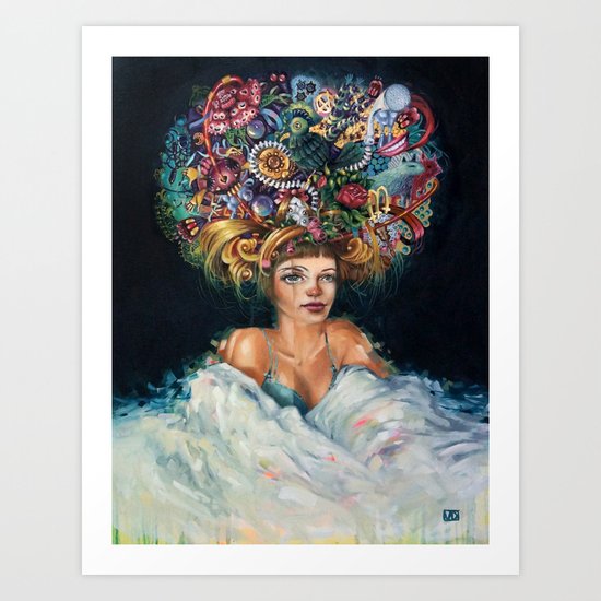 Superfluid Art Print