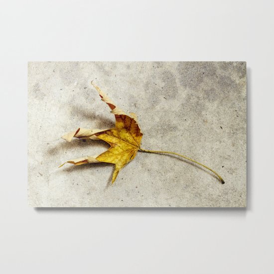 on the garage floor Metal Print