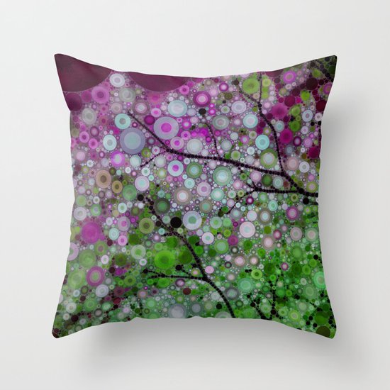 Positive Energy 3 Throw Pillow