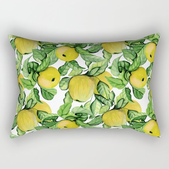 Yellow apples Rectangular Pillow
