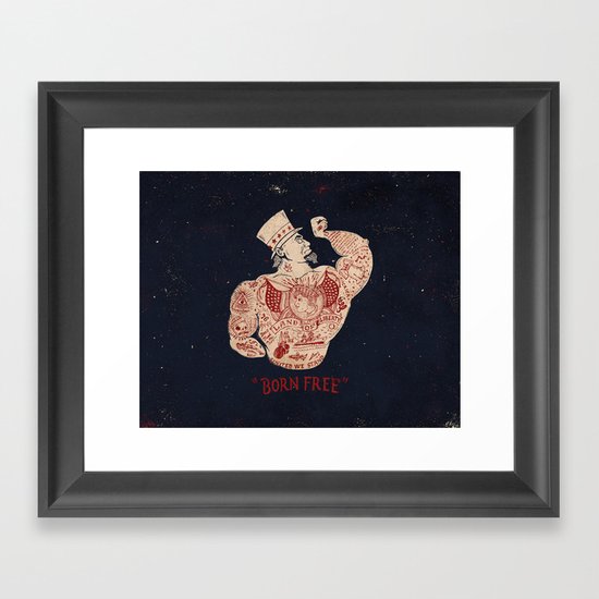 Born Free Framed Art Print