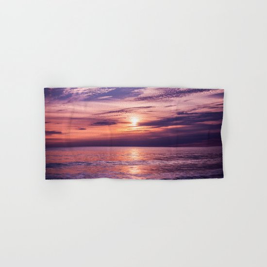 A Moving Sea Between The Shores Hand & Bath Towel
