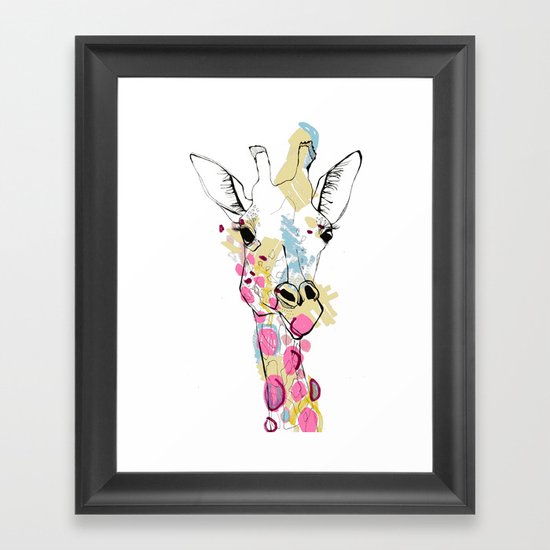 G-raff colour Framed Art Print
