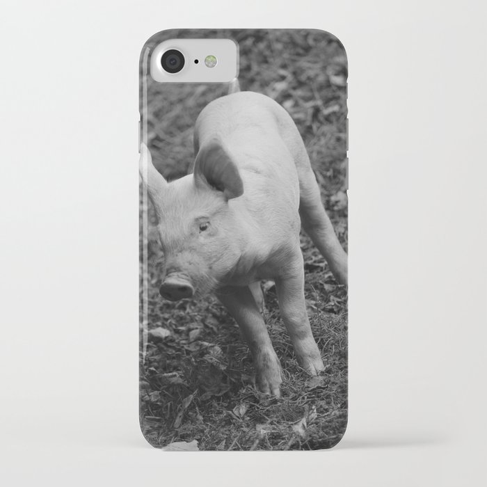 This Little Piggy bw Vert iPhone Case