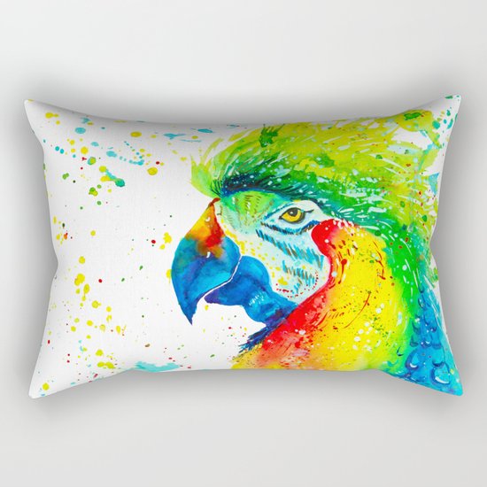 parrot Rectangular Pillow