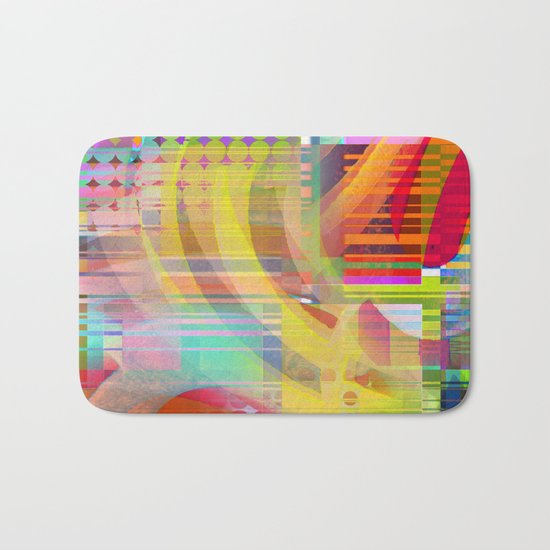 colors squared Bath Mat