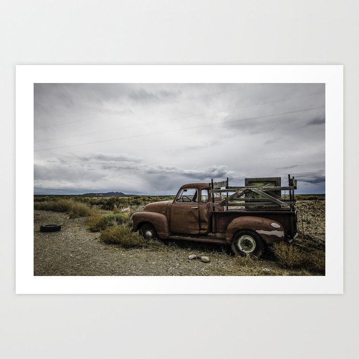 Taos Truck Art Print