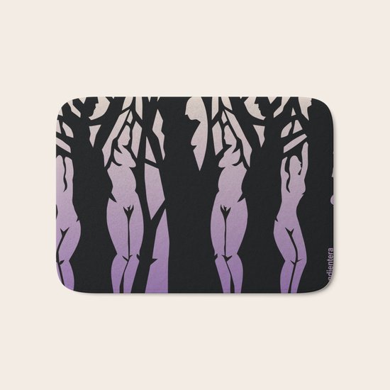 Women/Trees Bath Mat
