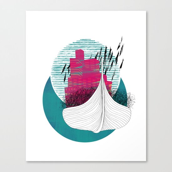 no hope. no fear. Canvas Print