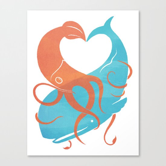 Hug It Out Canvas Print
