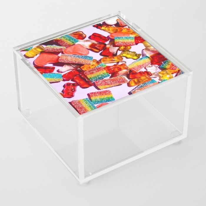 Gummy Bears, Candy Birthday Party  Acrylic Box