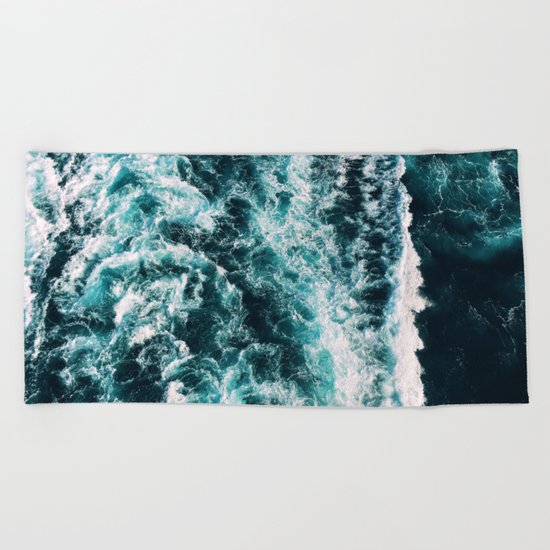 Beauty Waves Beach Towel