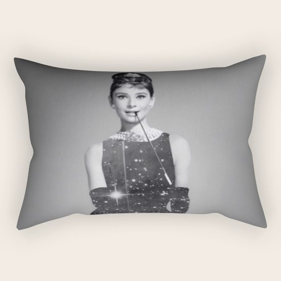 Audrey Hepburn Rectangular Pillow