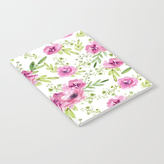 Pink roses Notebook