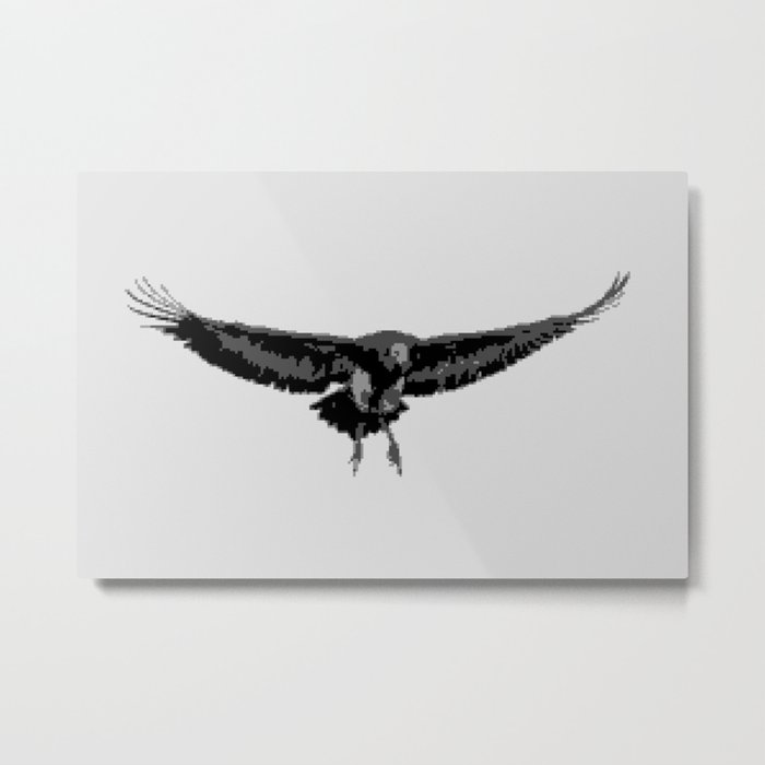 Devastation Vulture Metal Print