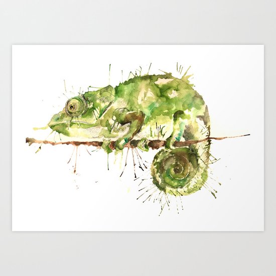 Green Guy Art Print