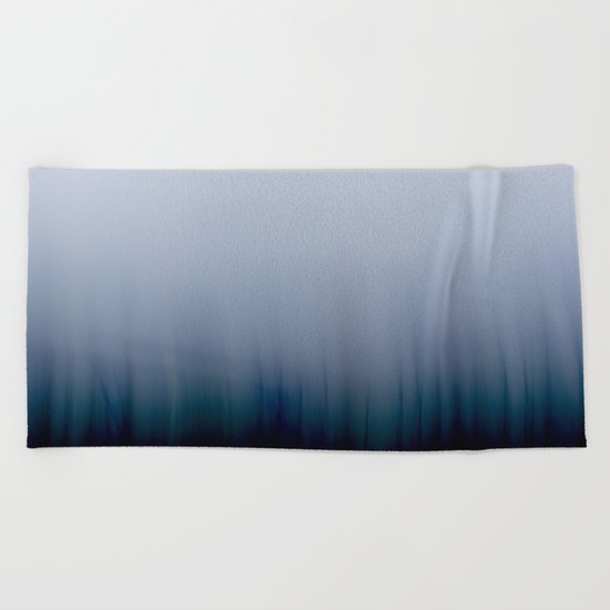 The fog Beach Towel