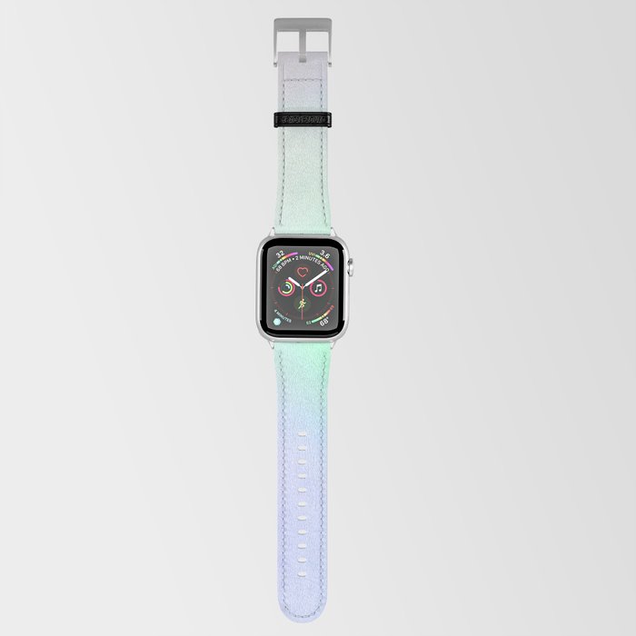 Rainbow watercolor background Apple Watch Band