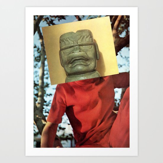 Precolumbian Fashion Art Print