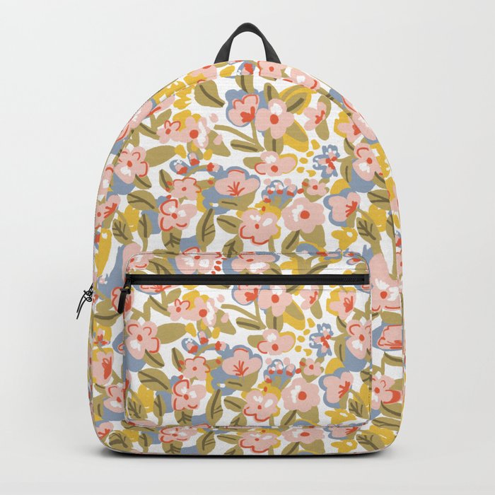 Colorful flower backpack online