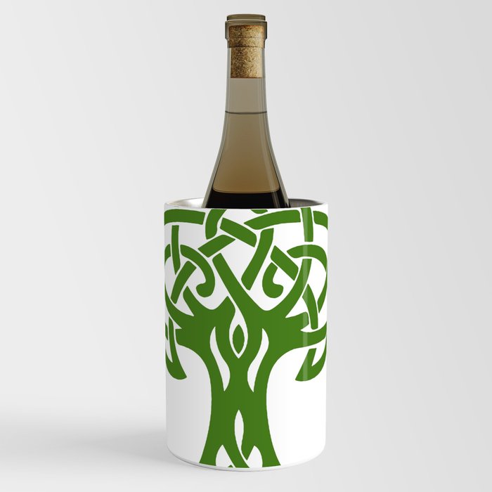 Tree Of Life Celtic Art Knot Wine Chiller by taiche Society6