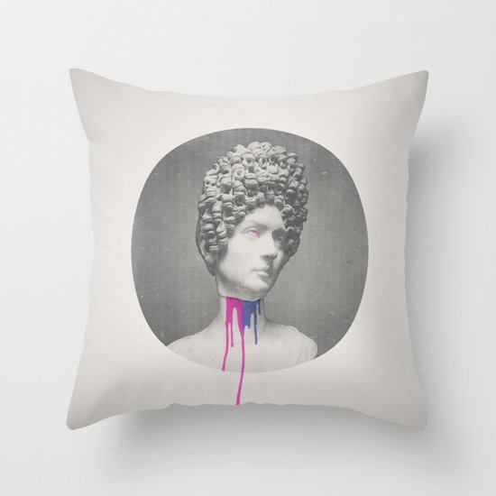 Post-Roman Throw Pillow