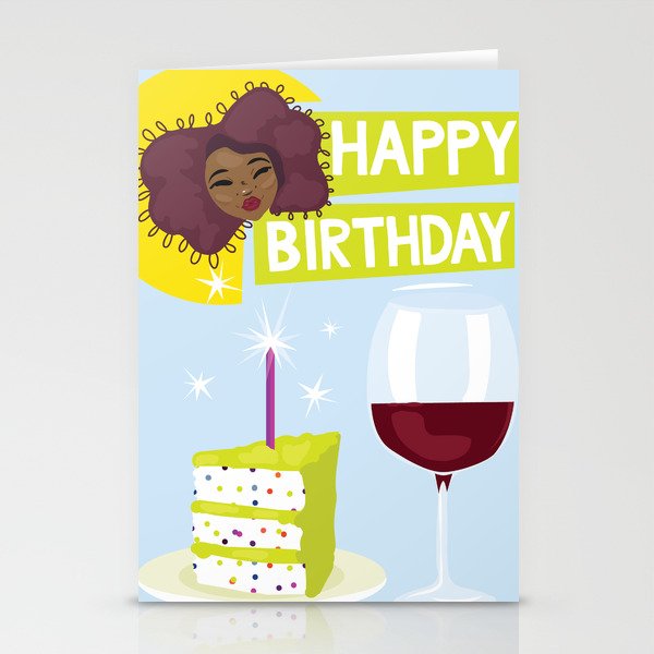 Happy Birthday Stationery Cards
