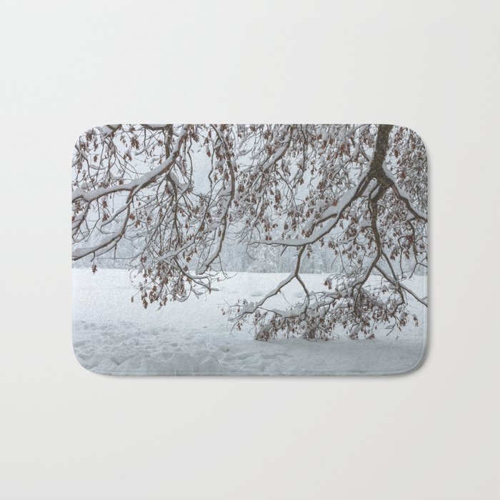 snow Bath Mat