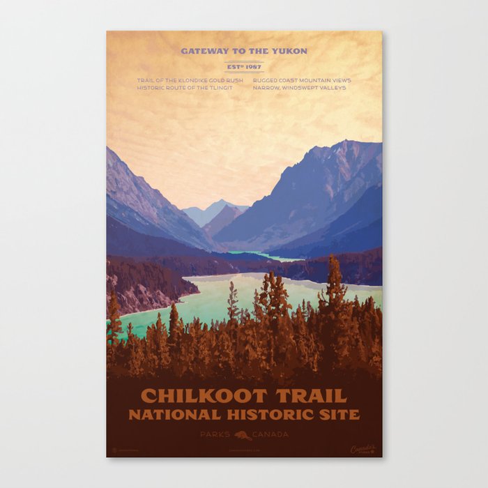 Chilkoot Trail National Historic Site Canvas Print