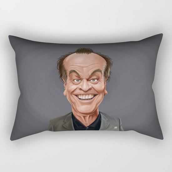Celebrity Sunday ~ Jack Nicholson Rectangular Pillow