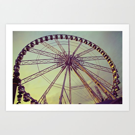 Le Roue Paris Art Print
