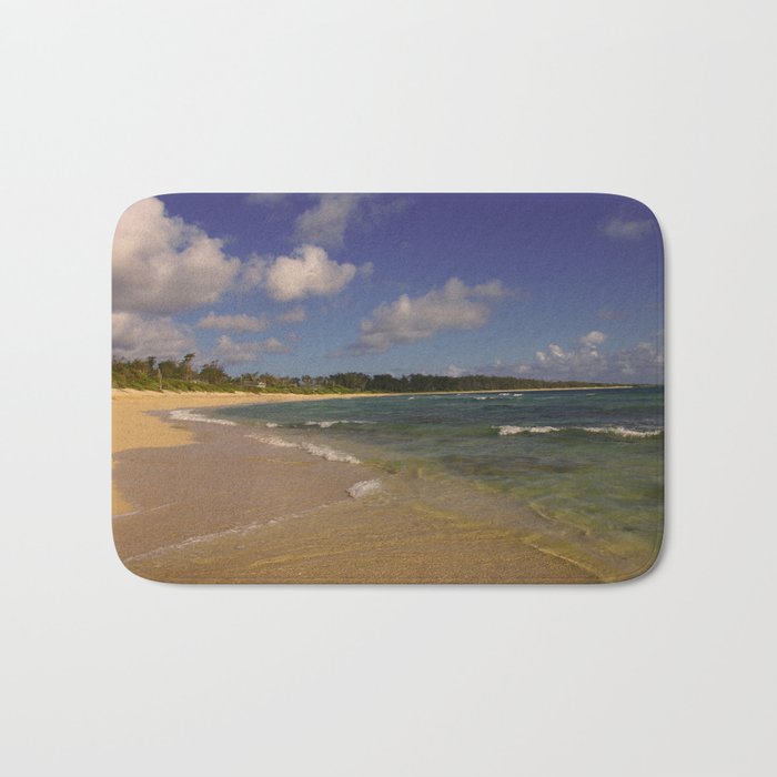 BEAUTIFUL OAHU BEACH Bath Mat