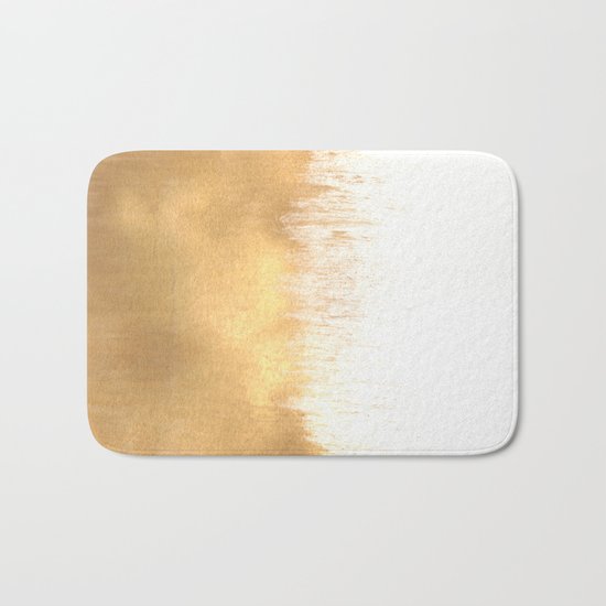 Brushed Gold Bath Mat