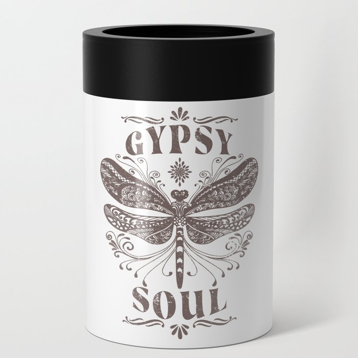 Gypsy Soul - Bohemian Dragonfly  Can Cooler