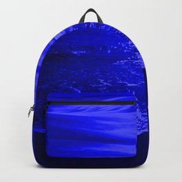 Bright Reflections Night Seascape Backpack