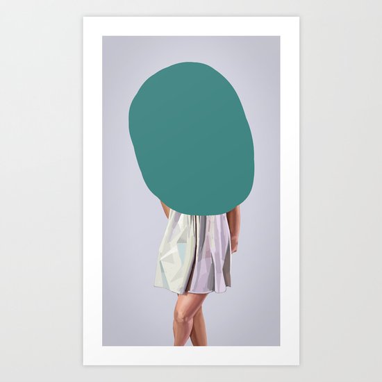 Turquoise Art Print