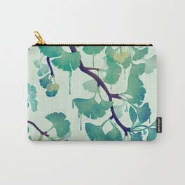 O Ginkgo (in Green) Carry-All Pouch