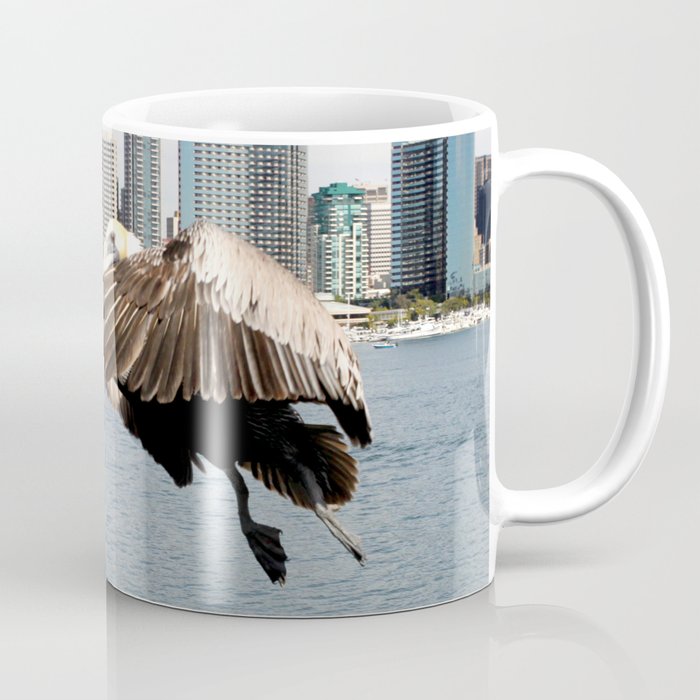 Pelican Ready To Land Coffee Mug