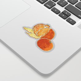 Orange Nyanco Sticker