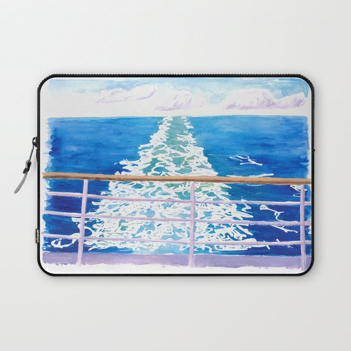 Cruiser Dream from Aft Views with Endless Sea Laptop Sleeve