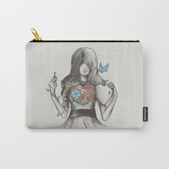 Secret Garden Carry-All Pouch