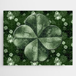 4 Leaves to Luck Jigsaw Puzzle