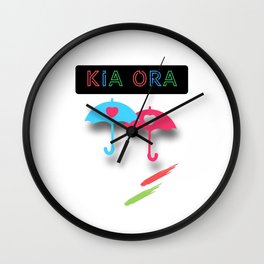 kiaora Wall Clock