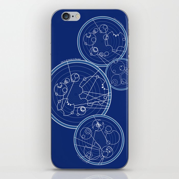 Doctor Who Gallifreyan - We're All Stories quotes iPhone Skin