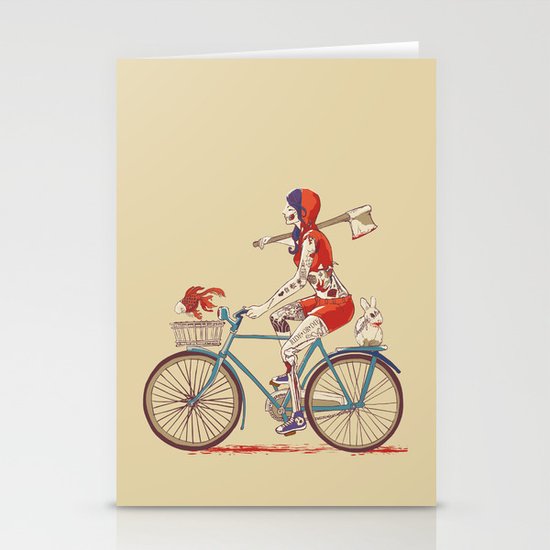 Death Ride Stationery Cards