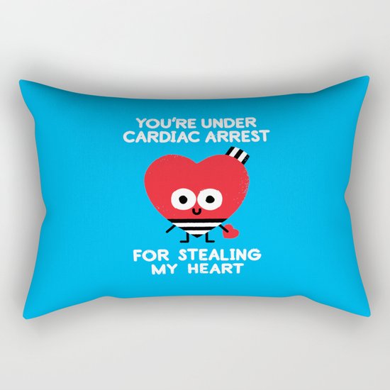 Aww Enforcement Rectangular Pillow