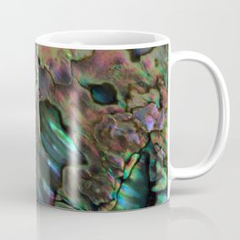 Oil Slick Abalone Mother Of Pearl Mug