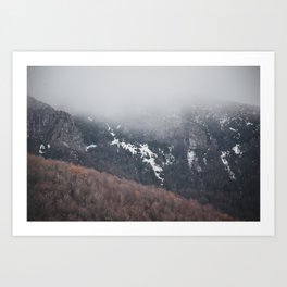 Misty Mountain /3 Art Print