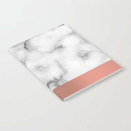 Marble & copper Notebook